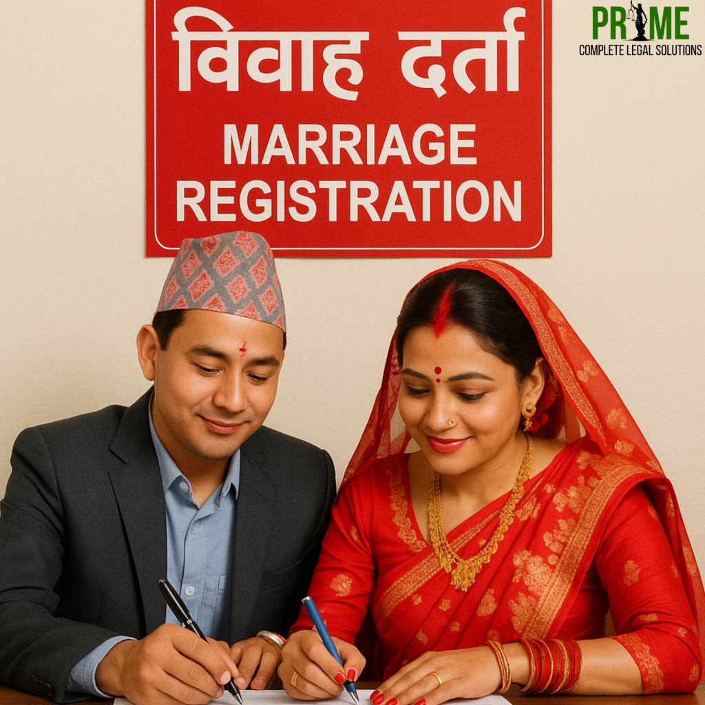 Marriage registration